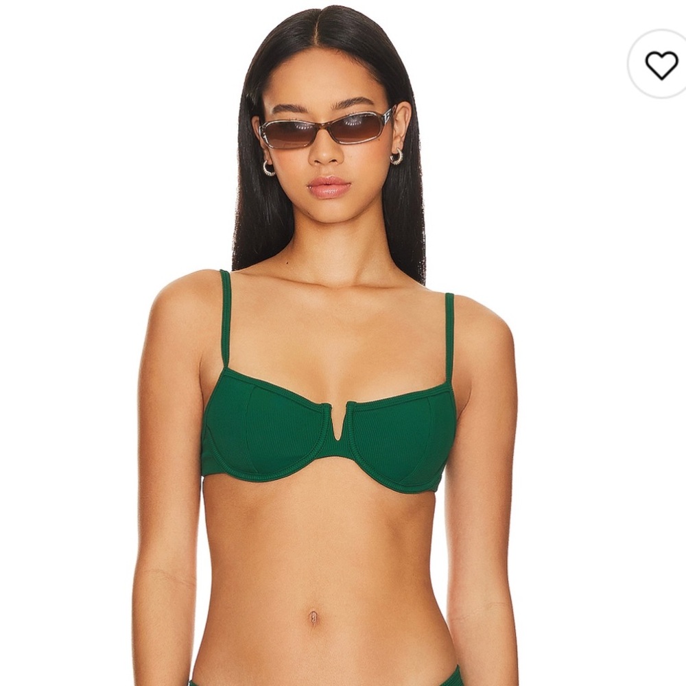 LSPACE Hunter Top in Emerald Size M NWT